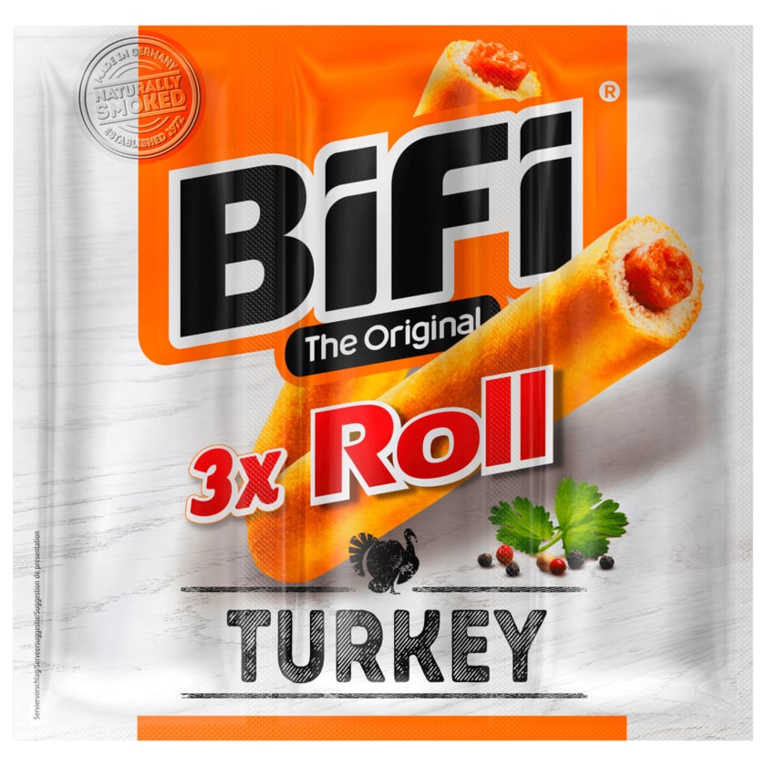 BiFi The Original 3x Roll Turkey 45g